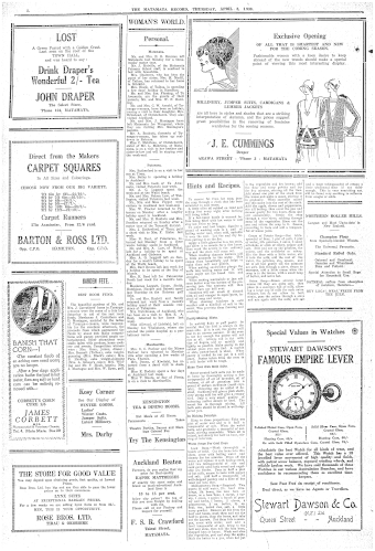 Issue page