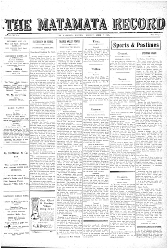 Issue page