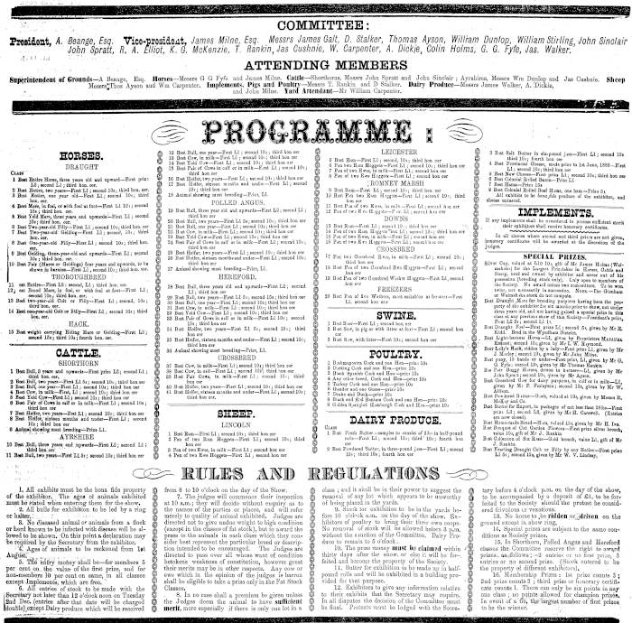 Papers Past Newspapers Mataura Ensign 18 November 10 Page 7 Advertisements Column 1