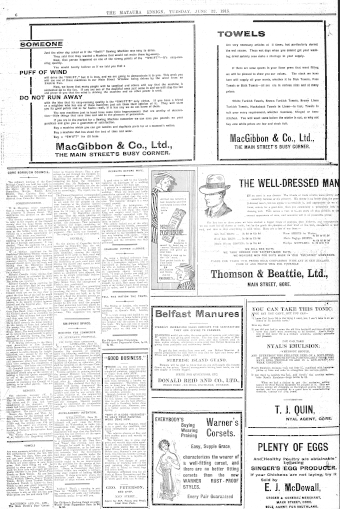 Issue page