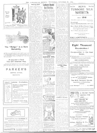 Issue page