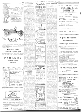 Issue page