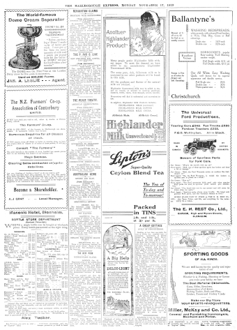 Issue page