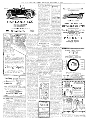 Issue page