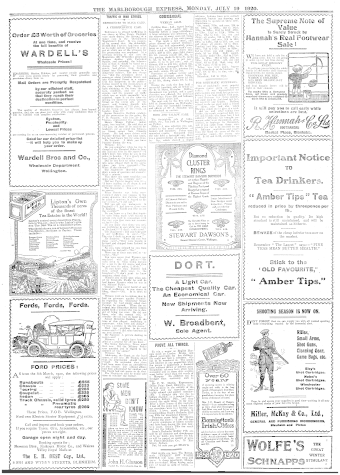 Issue page