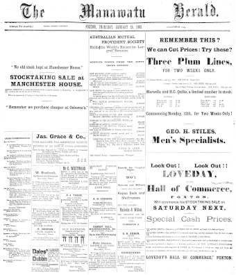 Issue page