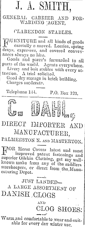 Papers Past Newspapers Manawatu Standard 5 June 1902 Page 4 Advertisements Column 5