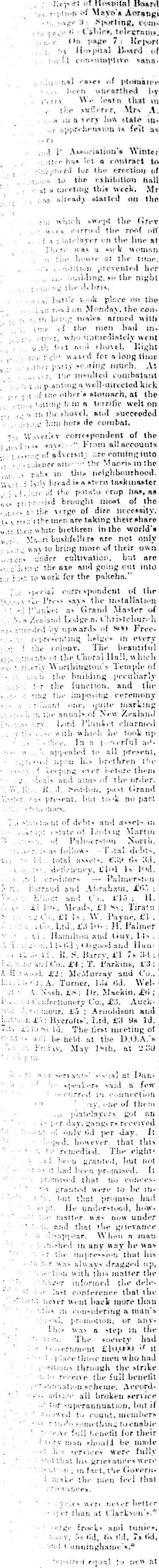 Papers Past Newspapers Manawatu Standard 11 May 1906 Untitled