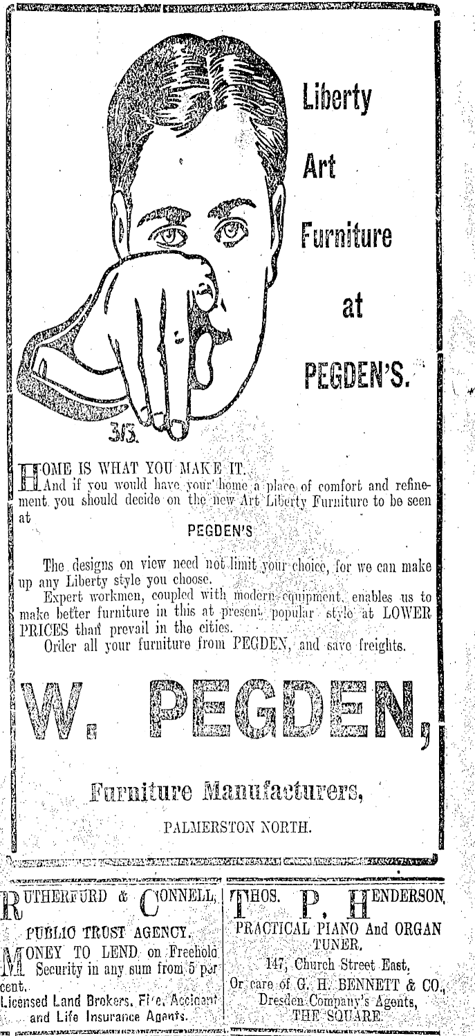 Papers Past Newspapers Manawatu Standard 25 May 1911 Page 2 Advertisements Column 4