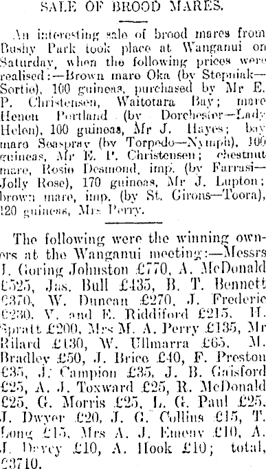 Papers Past Newspapers Manawatu Standard 30 September 1919 Sporting