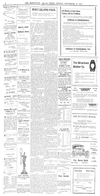 Issue page