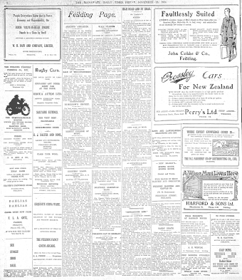 Issue page