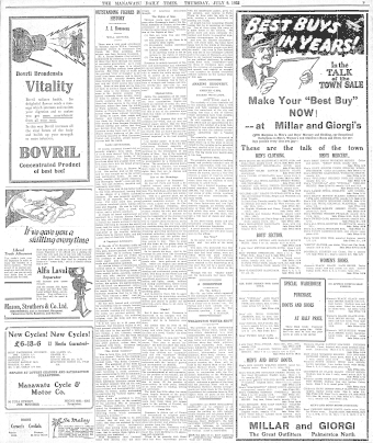 Issue page