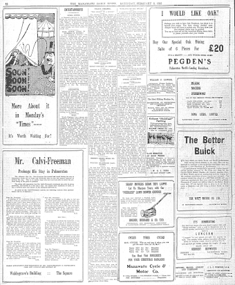 Issue page