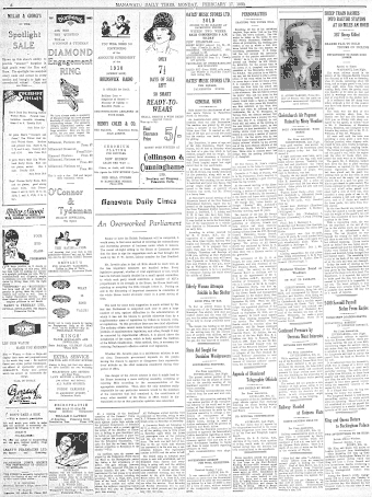 Issue page