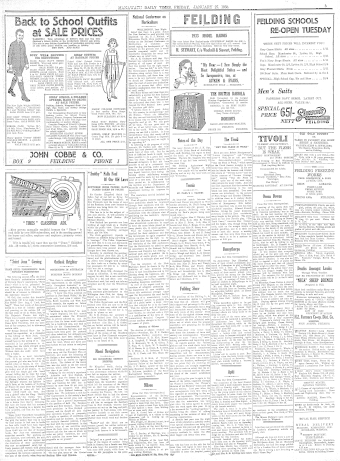 Issue page