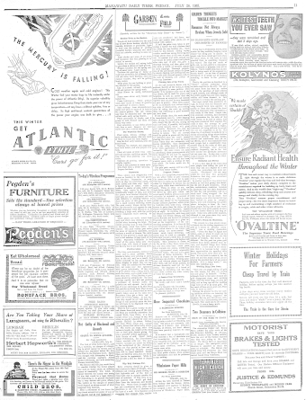 Issue page