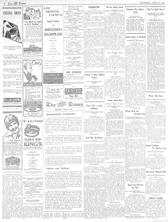 Issue page