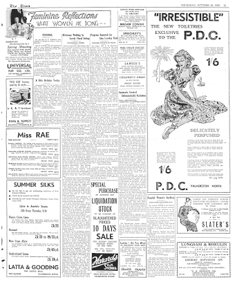 Issue page