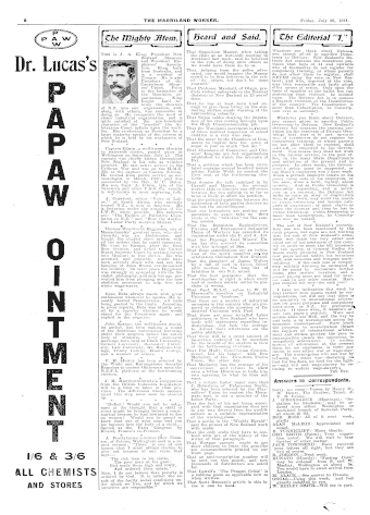 Issue page