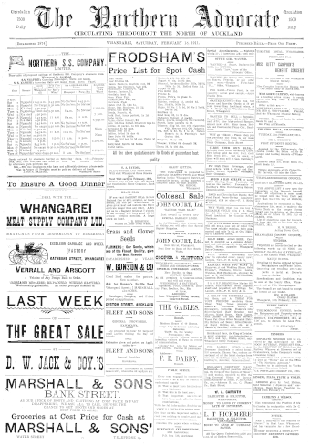 Issue page