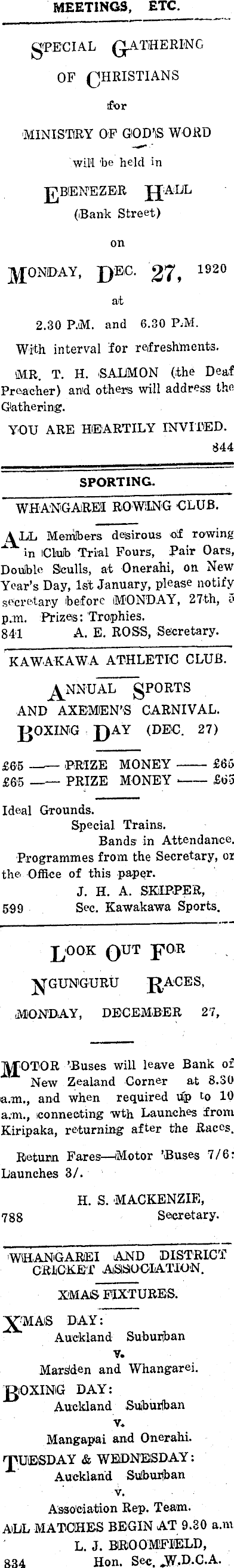 Papers Past Newspapers Northern Advocate 24 December 1920 Page 5 Advertisements Column 6