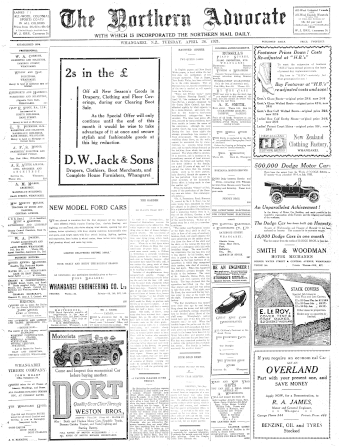 Issue page