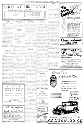 Issue page