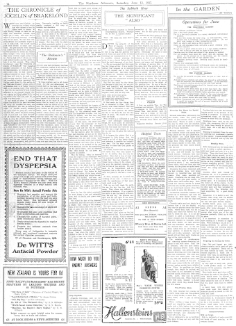 Issue page