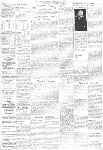 Issue page