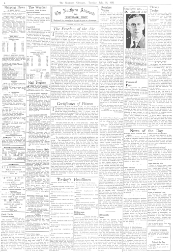 Issue page