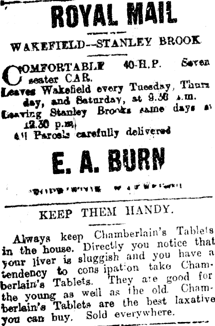 Papers Past Newspapers Nelson Evening Mail 11 October 1919 Page 8 Advertisements Column 1