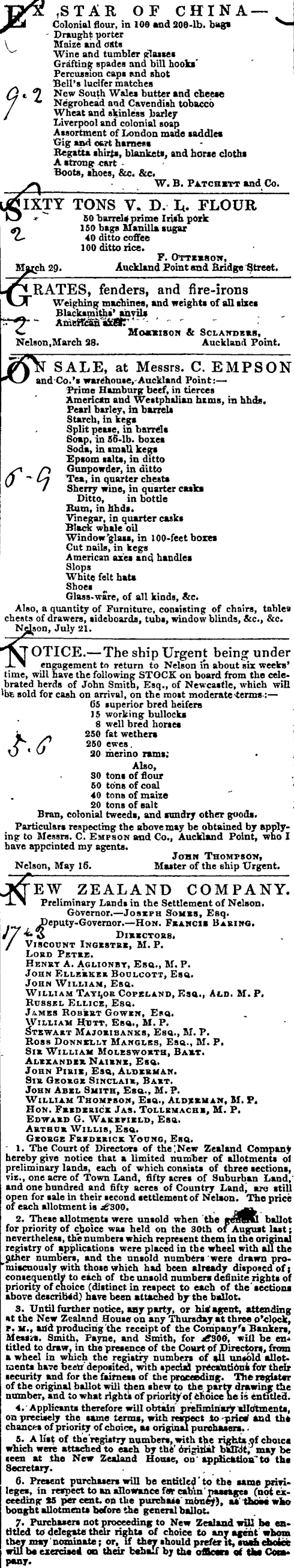 Papers Past, Newspapers, Nelson Examiner and New Zealand Chronicle, 15  June 1844