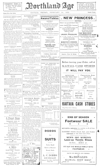 Issue page