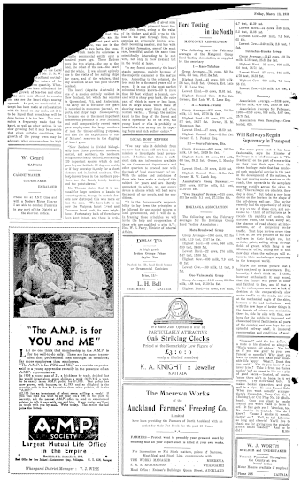 Issue page