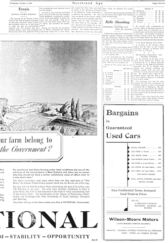 Issue page