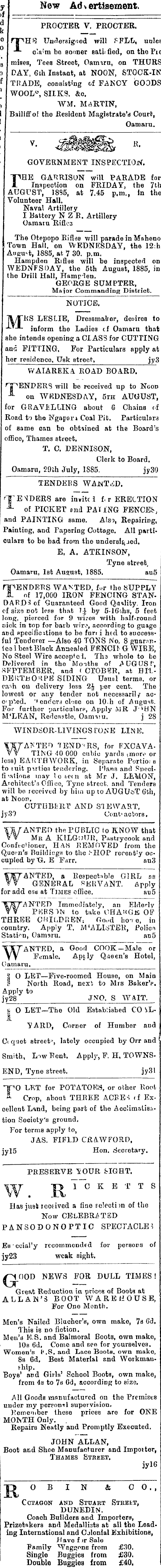 Papers Past Newspapers North Otago Times 5 August 15 Page 3 Advertisements Column 2