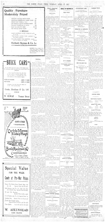 Issue page