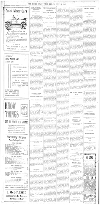 Issue page