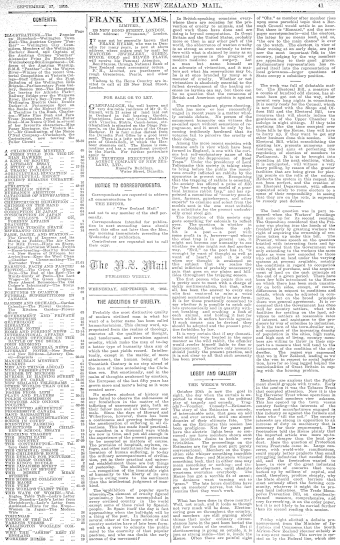 Issue page