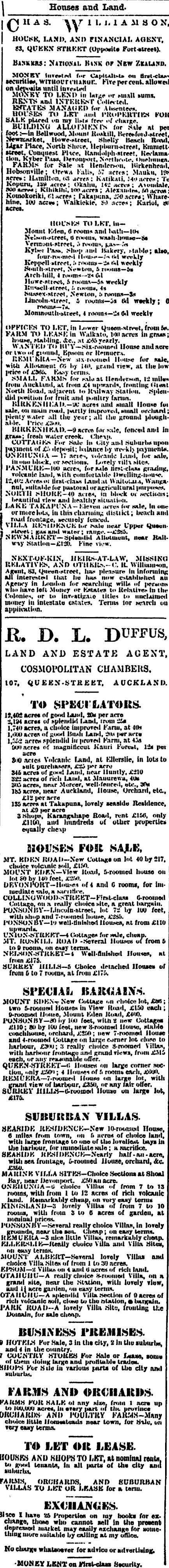 Papers Past Newspapers New Zealand Herald September 18 Page 2 Advertisements Column 1