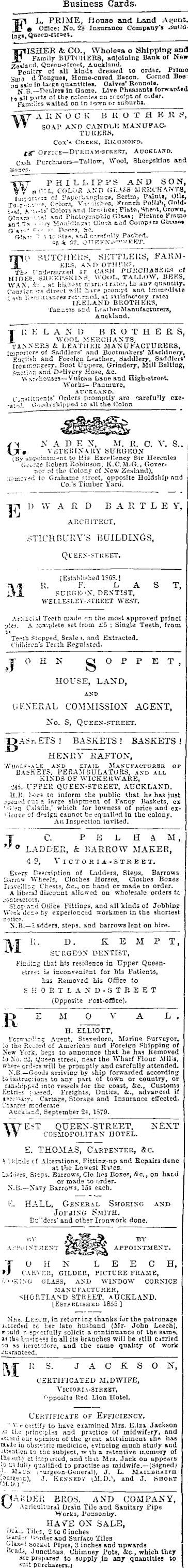 Papers Past Newspapers New Zealand Herald 15 January 10 Page 3 Advertisements Column 1