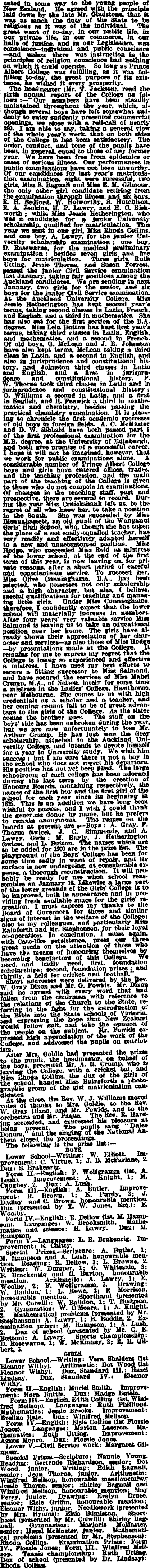 Papers Past Newspapers New Zealand Herald 20 December 1900