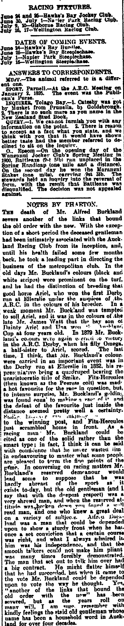 Papers Past  Newspapers  New Zealand Herald  20 June 1903 