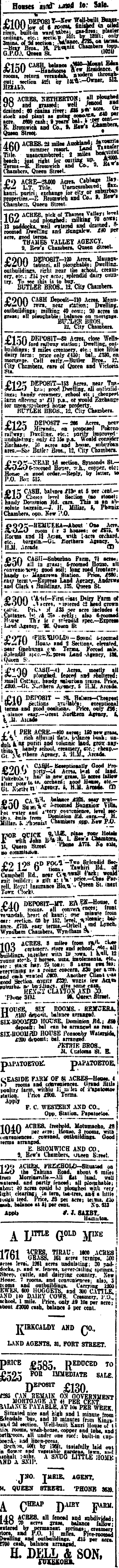 Papers Past Newspapers New Zealand Herald 12 May 1914 Page 2 Advertisements Column 7