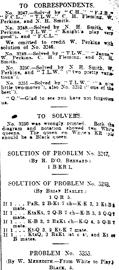 Papers Past Newspapers New Zealand Herald 12 August 1916 Chess