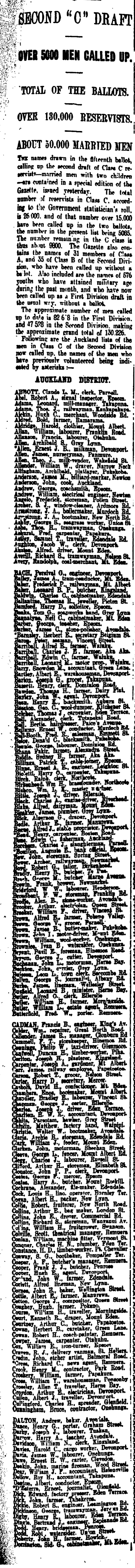 Papers Past Newspapers New Zealand Herald 25 July 1918