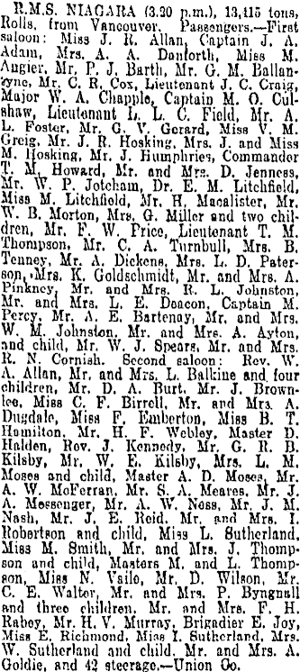 Papers Past, Newspapers, New Zealand Herald, 12 June 1919