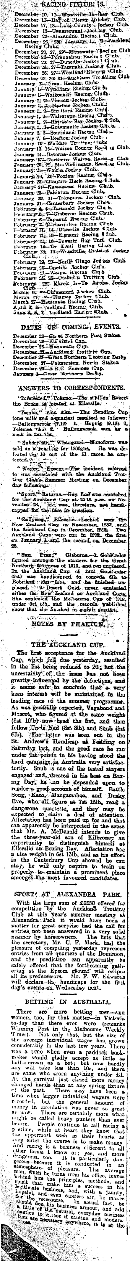 Papers Past, Newspapers, New Zealand Herald, 12 June 1919