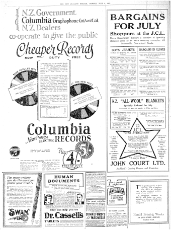 Issue page